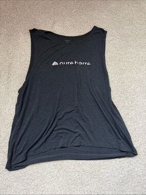 Tavi Pure Barre Black Muscle Tank